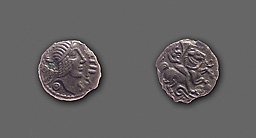 Aulerci Eburovices or Carnutes (Celtic Gaul) - AE bronze