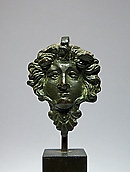 Applique in the form of Medusa’s head - Bronze